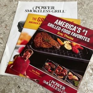 Barely used power smokeless grill